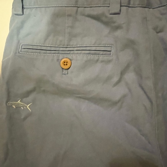 Men’s Light Blue Vineyard Vines Fish Embroidered Shorts Size 30 - Picture 10 of 10